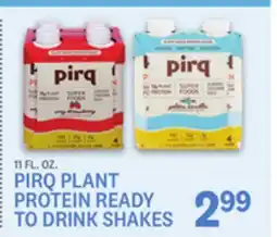 Kings Food Markets PIRQ PLANT PROTEIN READY TO DRINK SHAKES offer