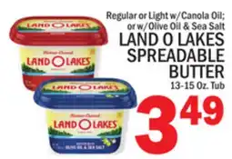 C Town LAND O LAKES SPREADABLE BUTTER offer