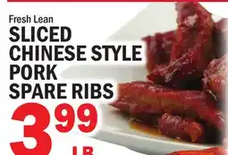C Town SLICED CHINESE STYLE PORK SPARE RIBS offer