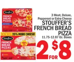 C Town STOUFFER'S FRENCH BREAD PIZZA offer
