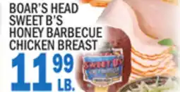 C Town BOAR'S HEAD SWEET B'S HONEY BARBECUE CHICKEN BREAST offer