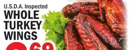 C Town WHOLE TURKEY WINGS offer