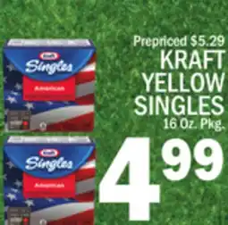C Town KRAFT YELLOW SINGLES offer