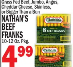 C Town NATHAN'S BEEF FRANKS offer
