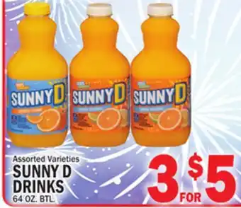 C Town SUNNY D DRINKS offer