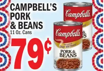 C Town CAMPBELL'S PORK & BEANS offer