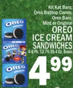 C Town OREO ICE CREAM SANDWICHES offer