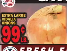 C Town EXTRA LARGE VIDALIA ONIONS offer