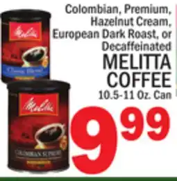 C Town MELITTA COFFEE offer