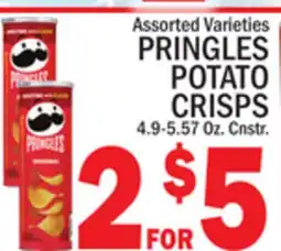 C Town PRINGLES POTATO CRISPS offer