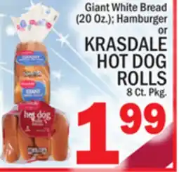 C Town KRASDALE HOT DOG ROLLS offer