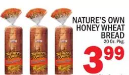 C Town NATURE'S OWN HONEY WHEAT BREAD offer