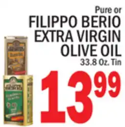 C Town FILIPPO BERIO EXTRA VIRGIN OLIVE OIL offer