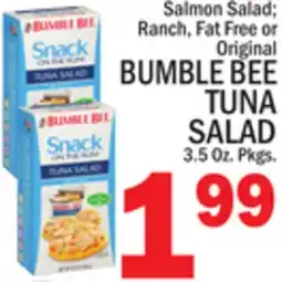 C Town BUMBLE BEE TUNA SALAD offer