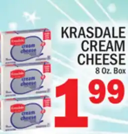 C Town KRASDALE CREAM CHEESE offer