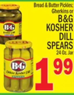 C Town B & G KOSHER DILL SPEARS offer