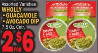 C Town WHOLLY GUACAMOLE, AVOCADO DIP offer
