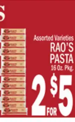 C Town RAO'S PASTA offer