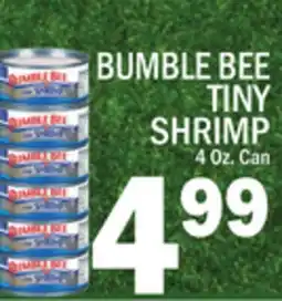 C Town BUMBLE BEE TINY SHRIMP offer
