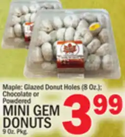C Town MINI GEM DONUTS offer