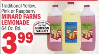 C Town MINARD FARMS LEMONADE offer