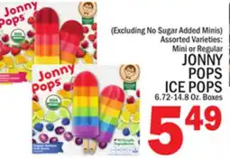 C Town JONNY POPS ICE POPS offer