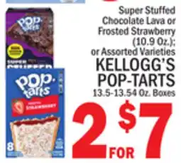 C Town KELLOGG'S POP-TARTS, 13.5-13.54 Oz. Boxes offer