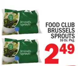 C Town FOOD CLUB BRUSSELS SPROUTS offer