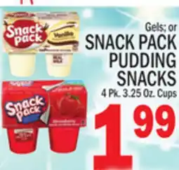 C Town SNACK PACK PUDDING SNACKS offer