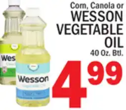 C Town WESSON VEGETABLE OIL offer