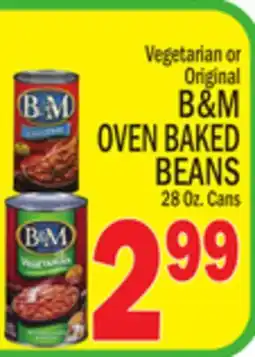 C Town B&M OVEN BAKED BEANS offer