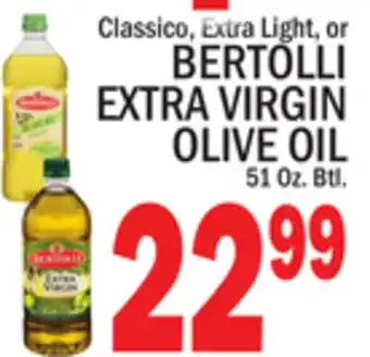 C Town BERTOLLI EXTRA VIRGIN OLIVE OIL offer