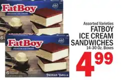 C Town FATBOY ICE CREAM SANDWICHES offer
