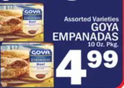 C Town GOYA EMPANADAS offer
