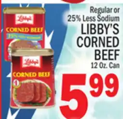 C Town LIBBY'S CORNED BEEF offer