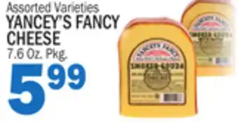 C Town YANCEY'S FANCY CHEESE offer