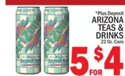 C Town ARIZONA TEAS & DRINKS offer