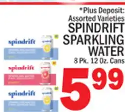 C Town SPINDRIFT SPARKLING WATER offer