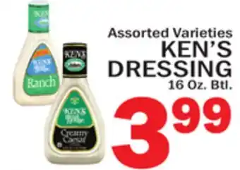 C Town KEN'S DRESSING offer