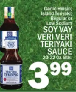 C Town SOY VAY VERI TERIYAKI SAUCE offer