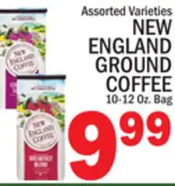 C Town NEW ENGLAND GROUND COFFEE offer