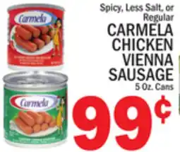 C Town CARMELA CHICKEN VIENNA SAUSAGE offer