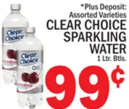 C Town CLEAR CHOICE SPARKLING WATER offer