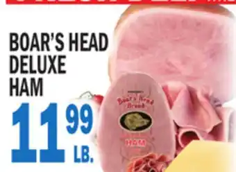 C Town BOAR'S HEAD DELUXE HAM offer