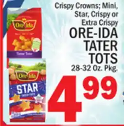 C Town ORE-IDA TATER TOTS offer
