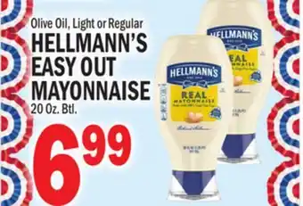 C Town HELLMANN'S EASY OUT MAYONNAISE offer
