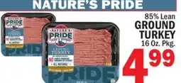 C Town NATURE'S PRIDE GROUND TURKEY offer