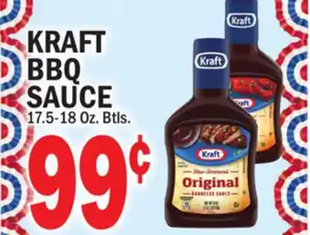 C Town KRAFT BBQ SAUCE offer