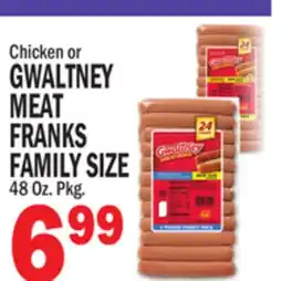 C Town GWALTNEY MEAT FRANKS offer