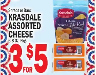 C Town KRASDALE ASSORTED CHEESE offer